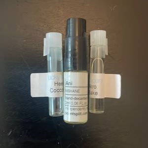 BOGO perfume samples (vanilla)